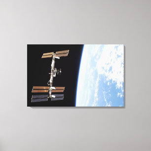 Internationale Weltraumstation 23 Leinwanddruck