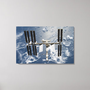 Internationale Weltraumstation 25 Leinwanddruck