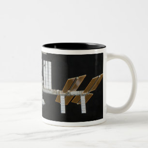 Internationale Weltraumstation 3 Zweifarbige Tasse