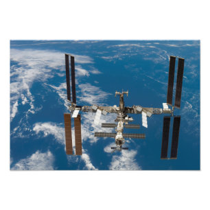 Internationale Weltraumstation 4 Fotodruck