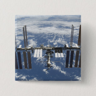 Internationale Weltraumstation in Bahn 2 Button
