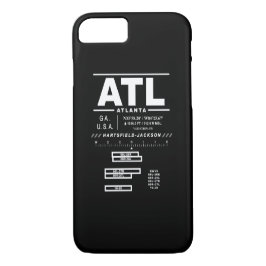 Internationaler Flughafen ATL Atlantas iPhone Fall iPhone 8/7 Hülle