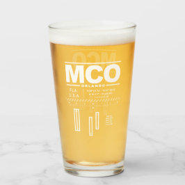 Internationaler Flughafen Orlando MCO Glas