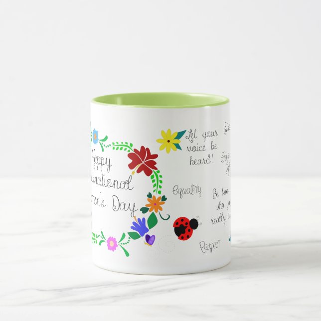 Internationaler Frauentag 2021 Tasse (Zentrum)