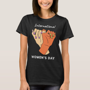Internationaler Frauentag 2022 Frauen brechen das T-Shirt