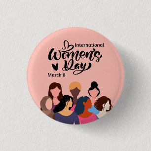 Internationaler Frauentag 2025 Button