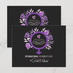 Internationaler Frauentag 2026 8. März Einladung