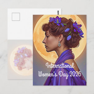 Internationaler Frauentag 2026 Postkarte