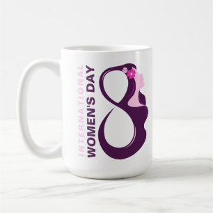 Internationaler Frauentag 8. März Kaffeetasse