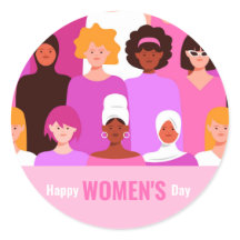 Internationaler Frauentag 8 März pink