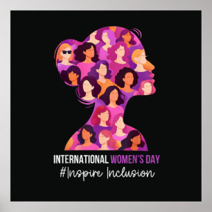 Internationaler Frauentag 8. März Poster