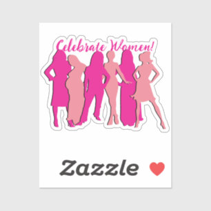Internationaler Frauentag Aufkleber