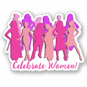 Internationaler Frauentag Aufkleber