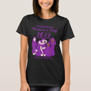 Internationaler Frauentag Break the Bias 8 März I T-Shirt