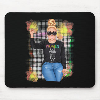 Internationaler Frauentag Frauengeschichte Monat F Mousepad