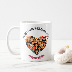 Internationaler Frauentag IWD - MÄRZ 8 Herz Kaffeetasse