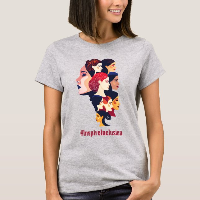 Internationaler Frauentag | IWD - MÄRZ 8 T-Shirt (Vorderseite)