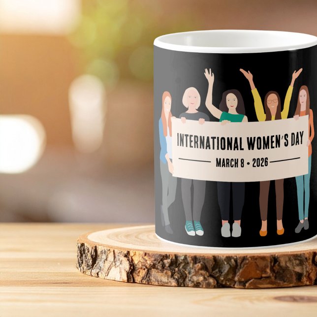 Internationaler Frauentag Kaffeetasse (Von Creator hochgeladen)