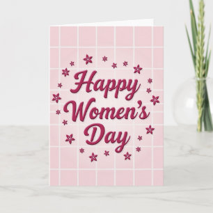 Internationaler Frauentag Karte