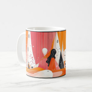 Internationaler Frauentag, kombiniert mit Elemente Kaffeetasse