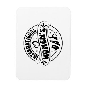 Internationaler Frauentag Magnet