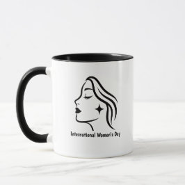 Internationaler Frauentag Minimalist Mug Tasse