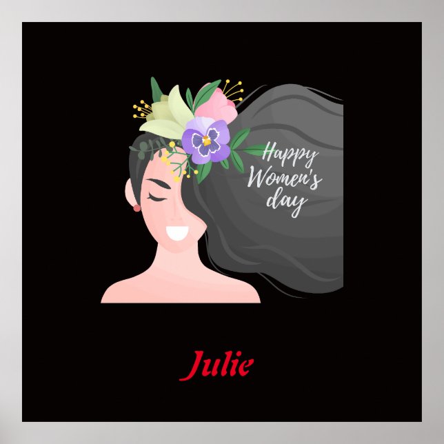 Internationaler Frauentag Poster (Vorne)
