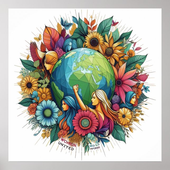 Internationaler Frauentag Poster (Vorne)