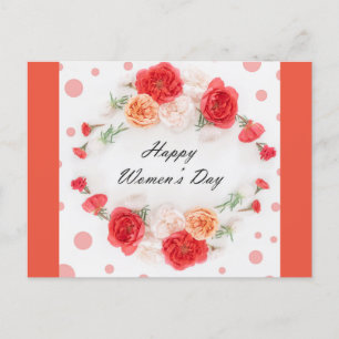 Internationaler Frauentag Postkarte