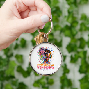 Internationaler Frauentag Schlüsselanhänger