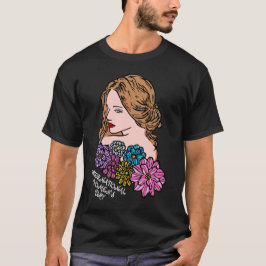 Internationaler Frauentag Schöne Frau Unisex T-Shirt