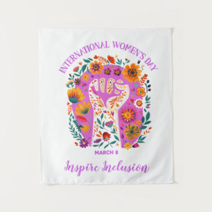 Internationaler Frauentag Wandteppich