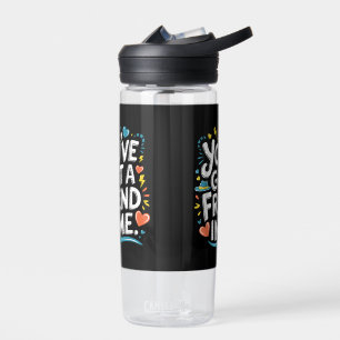 Internationaler Freundschaftstag Sie haben einen F Trinkflasche