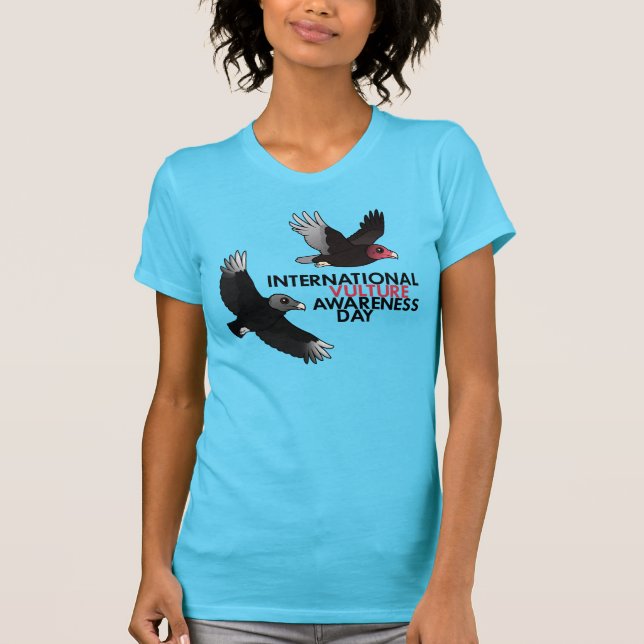 Internationaler Geier-Bewusstseins-Tag T-Shirt (Vorderseite)