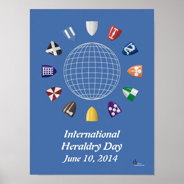 Internationaler Heraldaltag 2014 Poster (Vorne)