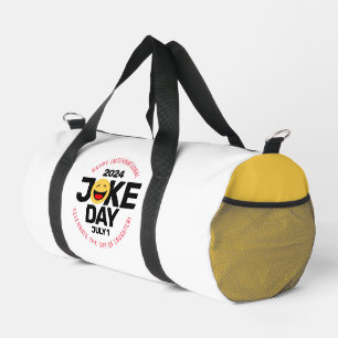Internationaler Joke Day Laughing Face Duffle Bag