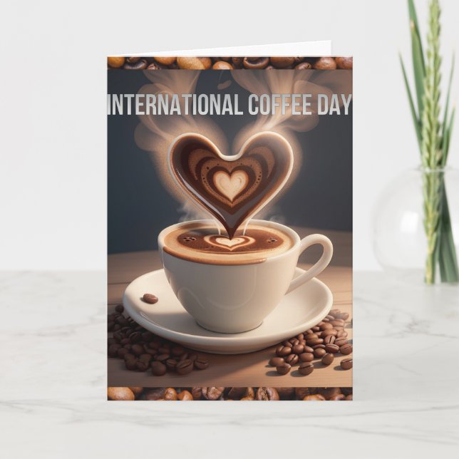 Internationaler Kaffeetag (Vorderseite)