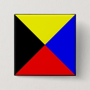 Internationaler nautischer Schiffssignaltext Button