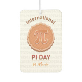 Internationaler Pi-Tag Autolufterfrischer