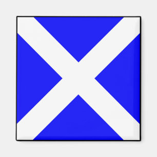 Internationaler Seesignalflaggenbuchstabe nautisch Magnet