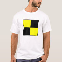 Internationaler Seesignalflaggenbuchstabe nautisch