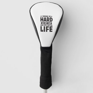 Internationaler Tag der Katzenbesserung bei harter Golf Headcover