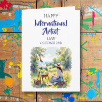 Internationaler Tag der Künstler | 25. Oktober