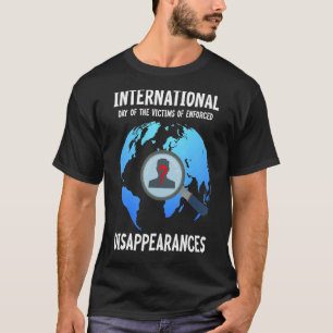 Internationaler Tag der Opfer der erzwungenen Kata T-Shirt