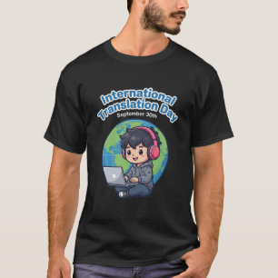 Internationaler Tag der Übersetzung 30. September T-Shirt