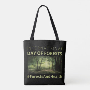 Internationaler Tag der Wälder und der Gesundheit Tasche