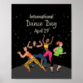 Internationaler Tanztag | Welttanztag Poster
