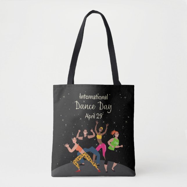 Internationaler Tanztag | Welttanztag Tasche (Vorderseite)