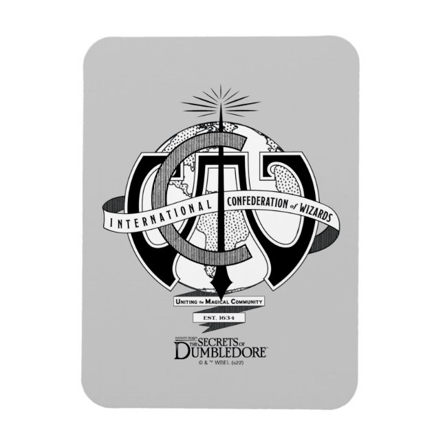 Internationaler Verband der Wizards Magnet (Vertikal)