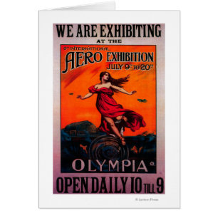 Internationales Aero Expo Vintage Poster